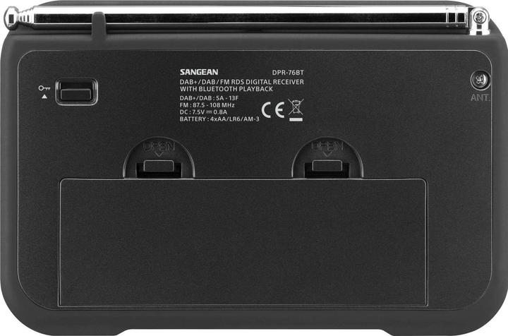Actual product image Sangean DPR-76 BT (DAB+, FM, Bluetooth, NFC)
