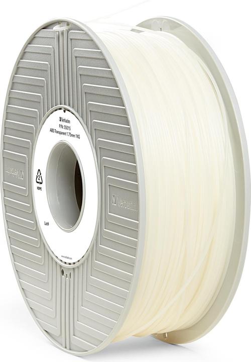 Produktbild Verbatim Filament (ABS, 1.75 mm, 1000 g, Transparent)
