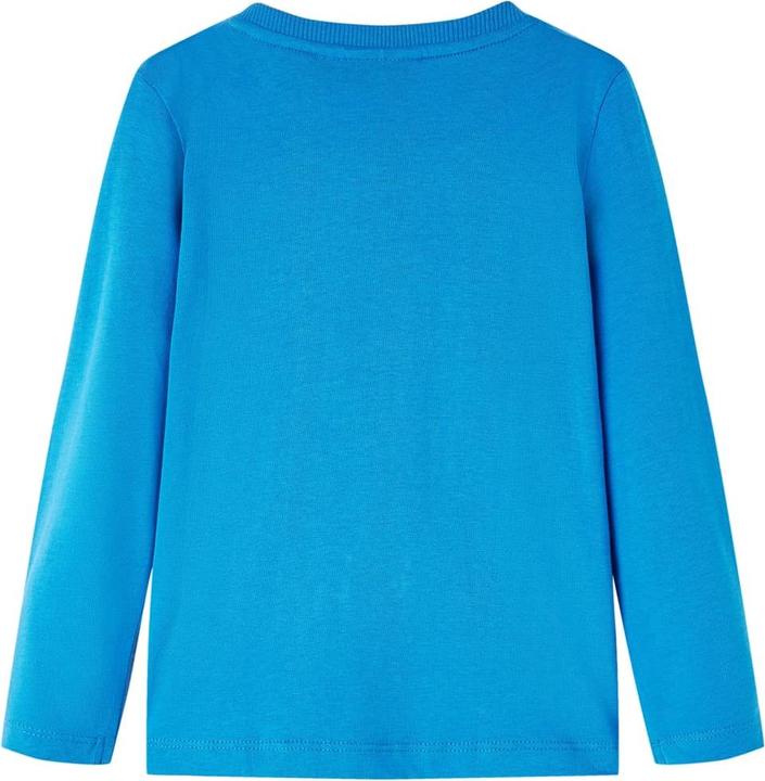 Immagine prodotto VidaXL Camicia da bambino a maniche lunghe blu cobalto 104,Materiale: 100 (104)