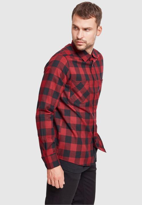 Produktbild Urban Classics Langarmhemd Checked Flanell - 75529 (L)
