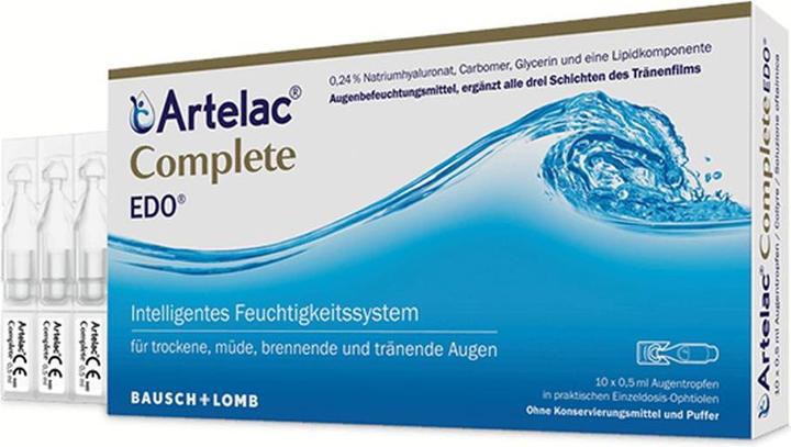 Immagine prodotto Bausch + Lomb Opzione completa EDO Gtt Opht (0.50 ml, 10 x 0,5 ml)