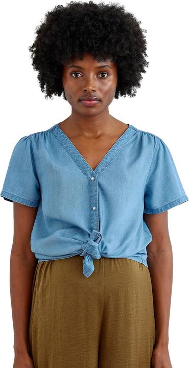 Image du produit Vertbaudet Bluse für Schwangerschaft und Stillzeit aus Lyocell, Druckknopfverschluss
