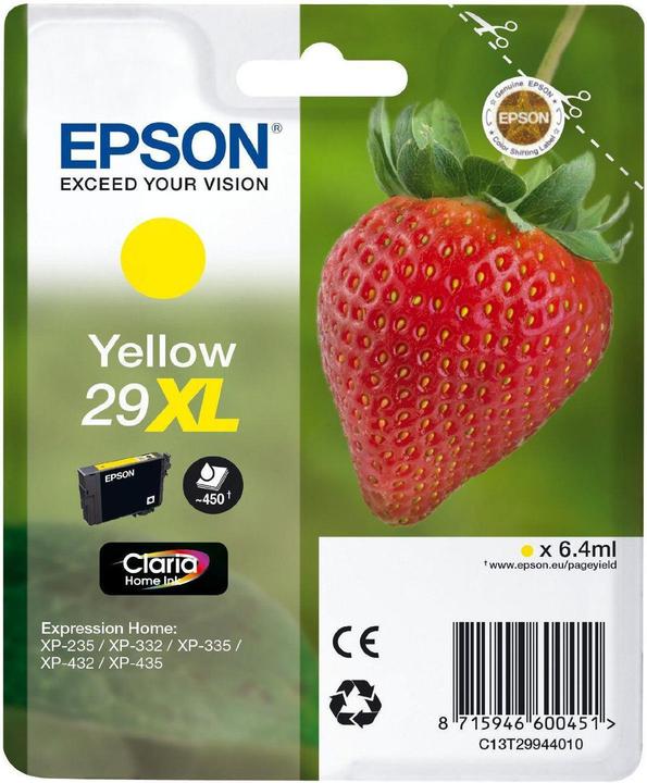 Image du produit Epson 29XL Claria Home (Y)