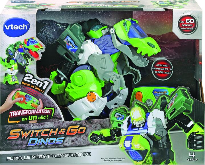 Actual product image VTech Switch & Go Dinos - Furio, méga T-Rex robot RC