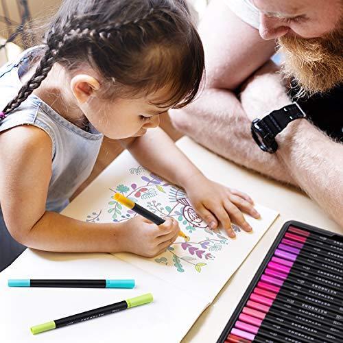 Image du produit Hethrone Set de feutres (Multicolore, 100 x)