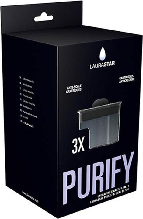 Image du produit Laurastar Cartouche anticalcaire pour filtre l'eau - Pack de 3 (3 x)