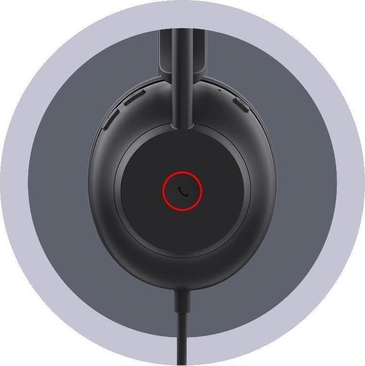 Actual product image Yealink Headset UH35 Dual Teams USB-C/A (Cable, USB-A)