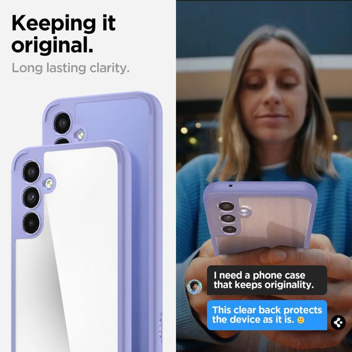 Actual product image Spigen Ultra Hybrid Case for A546B Samsung Galaxy A54 - awesome violet (Samsung Galaxy A54 5G)