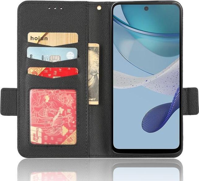 Actual product image MU Classic Litchi Leather Bookcover Series (Motorola Moto G Stylus 5G (2023))