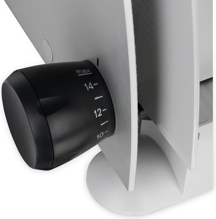Actual product image Emerio All purpose slicer with stainless steel universal knife unit