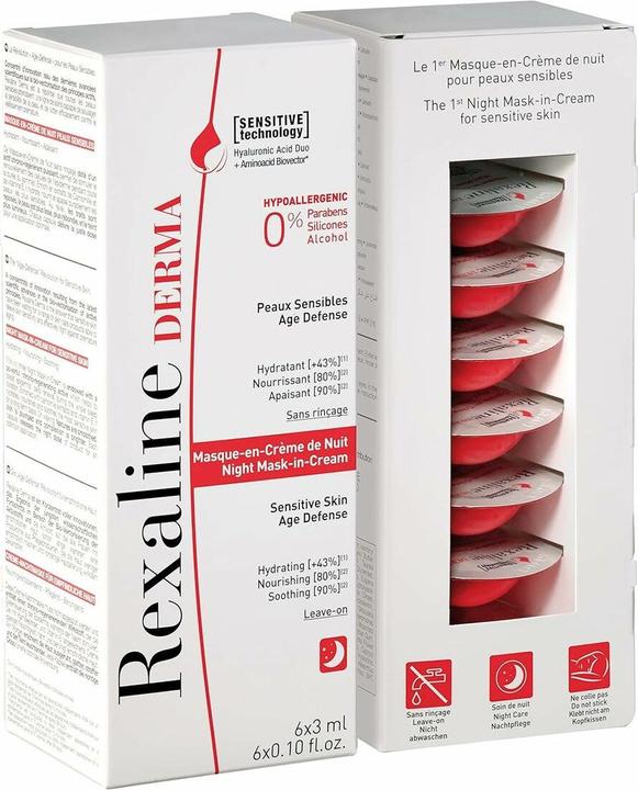 Rexaline Soothing mask for sensitive skin Derma Repair (Mask) 75 ml (3 ml)
