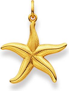 Image du produit Natsumi Schmuck Pendentif étoile de mer en or 18K/750 (750/18 K Or jaune)