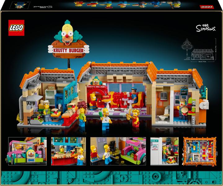 Actual product image LEGO 10352 The Simpsons: Krusty Burger (10352, LEGO Icons)
