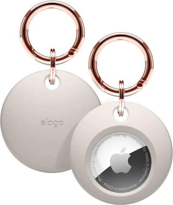 Produktbild Elago Basic Schlüsselanhänger für AirTag Stone