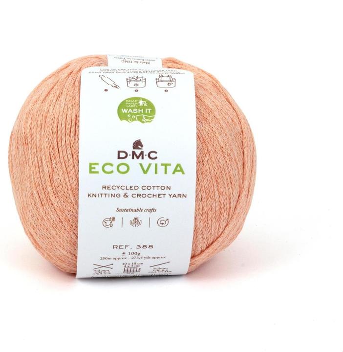 Actual product image DMC Wool Eco Vita 100 g, Apricot (250 m)