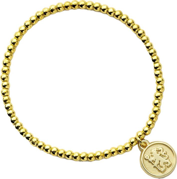Chelsea FC Perlenbesetzt Armband Goldfarben lackiert (100% synthetisches Material)