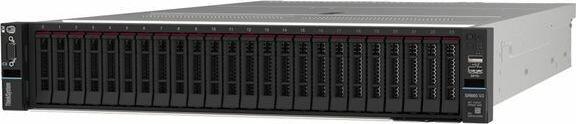 Lenovo ThinkSystem SR665 V3, 3 GHz, 9124, 32 GB, DDR5-SDRAM, 1100 W, Rack (2U) (Amd Epyc 9124, 32 GB, Rack Server)