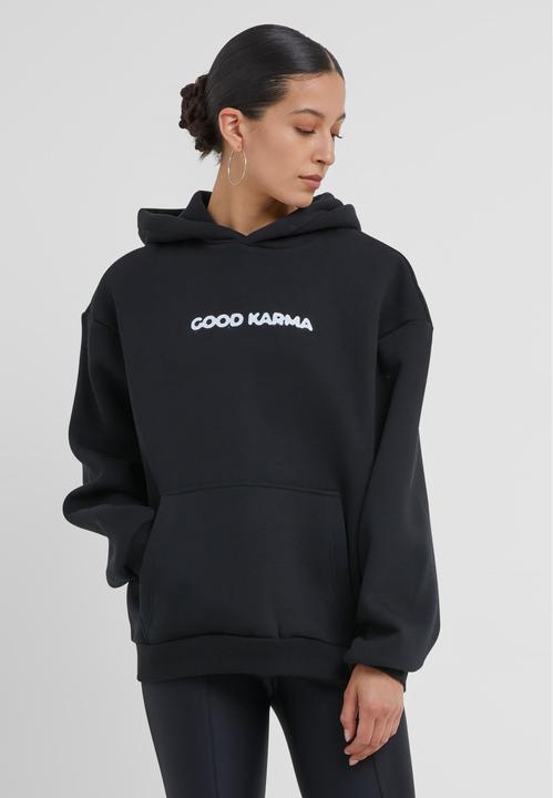 Actual product image Miss Tee Karma Butterfly Ladies Fluffy Hoody - 174139 (L)