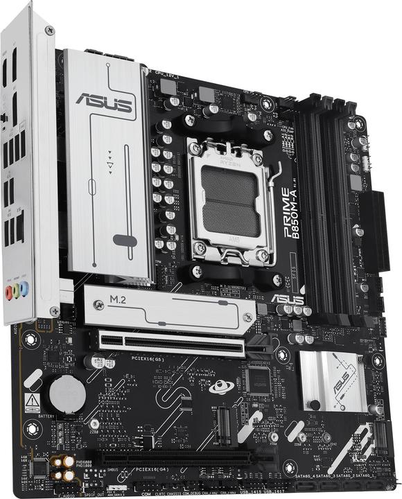 Image du produit ASUS MB PRIME B850M-A-CSM (AM5, AMD SoC, mATX)