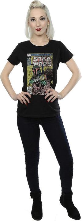 Immagine prodotto Star Wars Maglietta in cotone a fumetti Boba Fett (S)