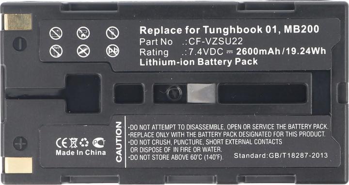 Actual product image Panasonic Akku ToughBook CF-P1
