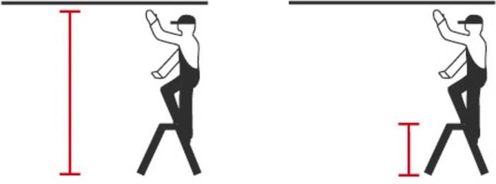 Immagine prodotto Krause Doppio passo pieghevole in alluminio kl (Gradino pieghevole, 75 cm)