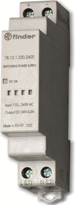 Produktbild Finder Hutschienen Netzteil (DIN Rail) Schaltschrank Schaltnetzteil 12V/12W