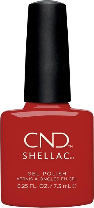 Produktbild CND Shellac UV Color Coat Devil Red 7.3 ml (devil red, UV-Gel Lack)