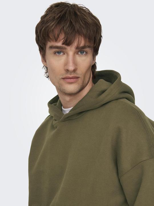 Image du produit Only & Sons Sweat à capuche uni (M)