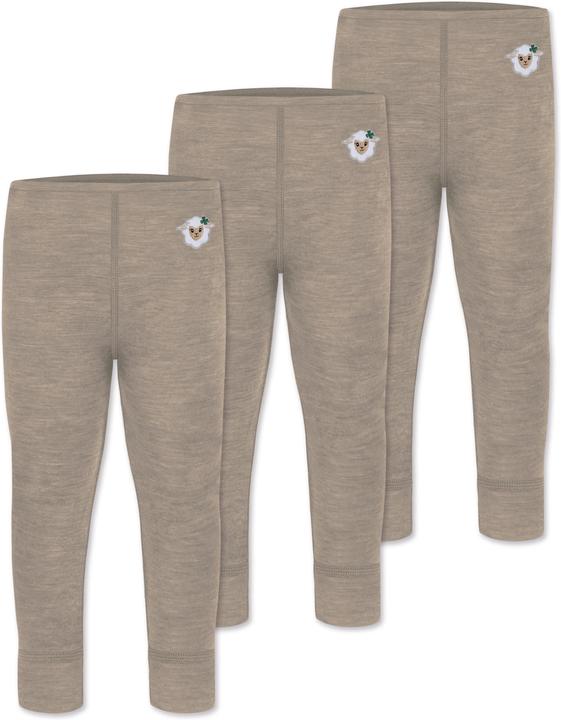 Normani 3er Pack Baby Merino Lange Unterhose „Tutira" - 9505
