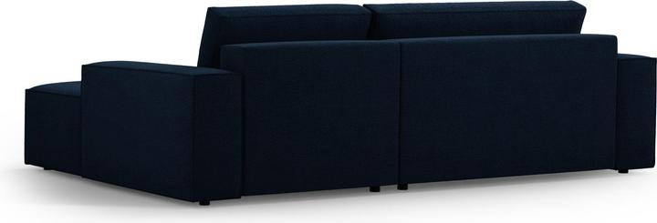 Actual product image Micadoni Bouclé Right Corner Sofa With Bed Function And Box, "Jodie", 3 Seats, 246x151x86 Made in Europe (Corner sofa)