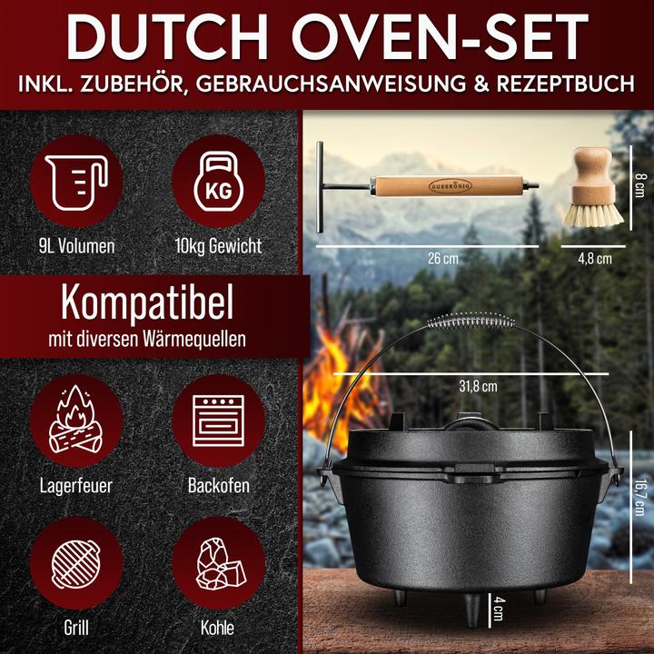 Image du produit Gusskönig Dutch Oven Set
