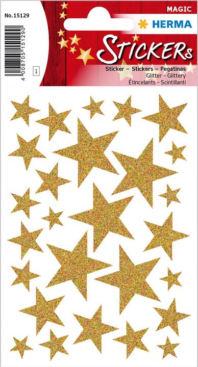 Actual product image HERMA Sticker stars