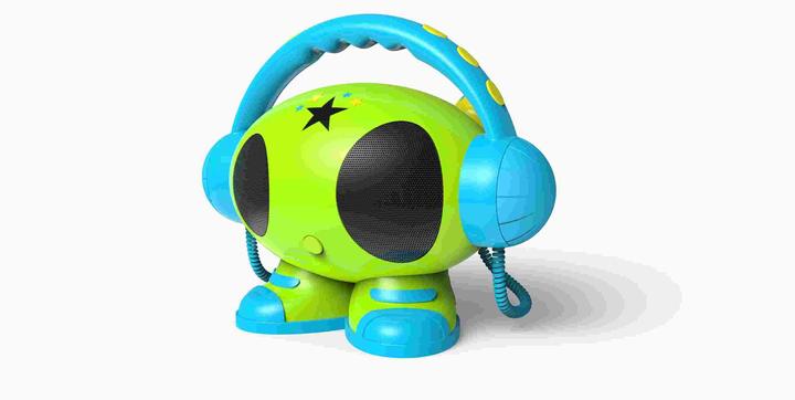 Produktbild Bigben MP3 Karaoke Roboter green