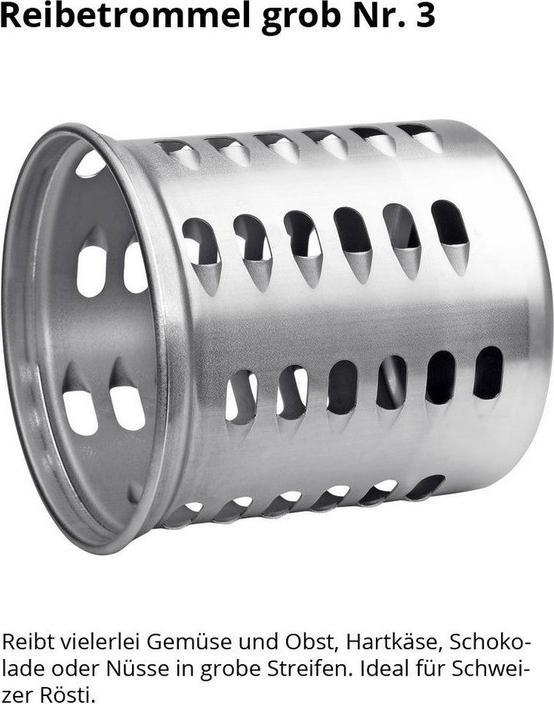 Actual product image Tromco Drum grater set with drum 2, 3, 4