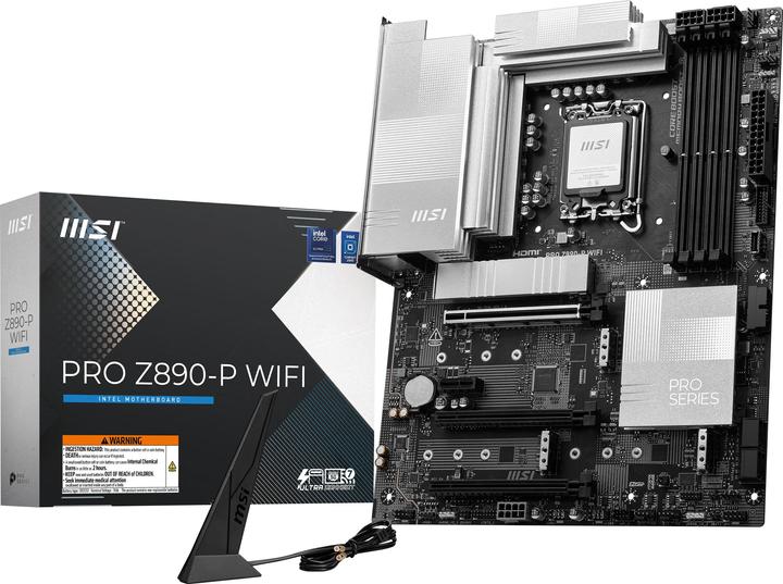 Immagine prodotto MSI PRO Z890-P WIFI (LGA 1851, Intel Z890, ATX)