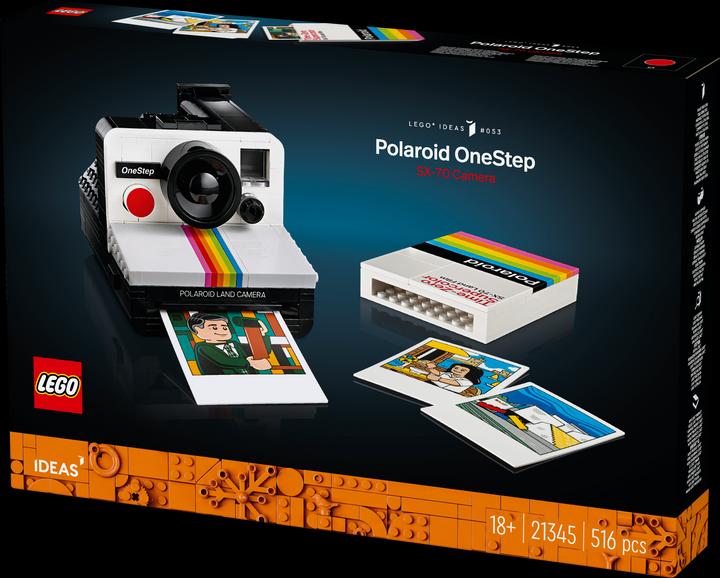 Productafbeelding LEGO Polaroid OneStep SX-70 instant camera (21345, LEGO Ideeën)