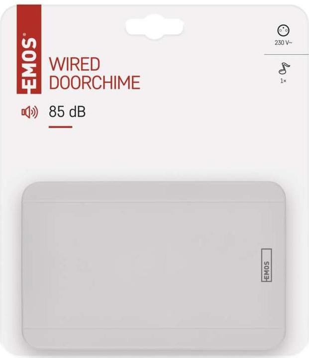 Image du produit Emos Sonnette de porte filaire P57002 (Câblé)