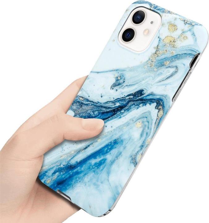 Image du produit Cadorabo Couverture IMD TPU Marbre coloré (Apple iPhone 12 Pro Max)