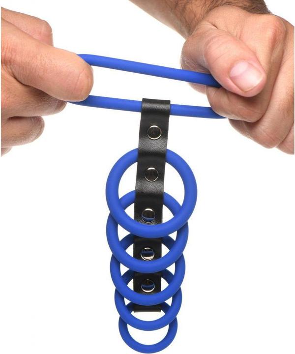 Actual product image XR Brands Gates of Hell Chastity Device - Black