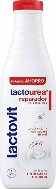 Actual product image Lactovit Lacto-Urea Shower Gel 750ml Reparative Formula (750 ml)