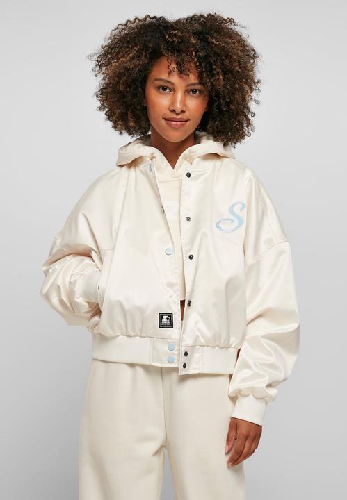Actual product image Starter Ladies Satin College Jacket - 16904 (XL)