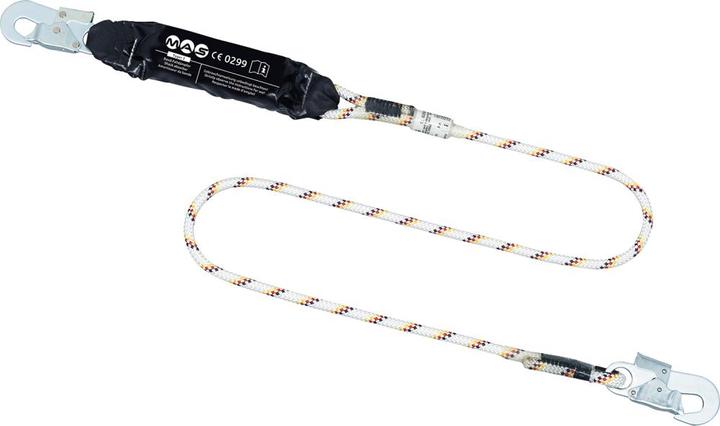 Actual product image Magni Tyger 5 belt shock absorber, 2 metres, bds MAS 51 (Fall damper, 136 kg)