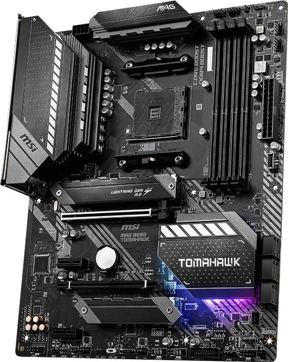 Produktbild MSI MAG B550 TOMAHAWK (AM4, AMD B550, ATX)
