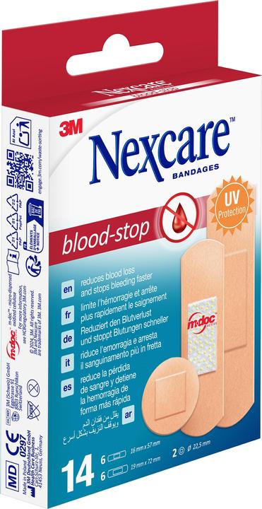 Produktbild Nexcare Blood Stop blutstillende Pflaster (14 x)