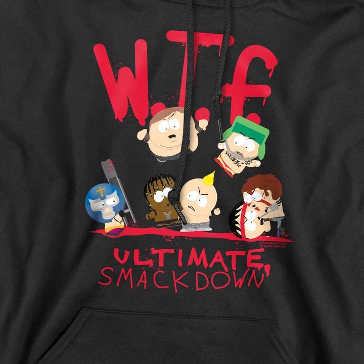Immagine prodotto Ubisoft WTF Ultimate Smackdown Felpa con Cappuccio Uomo (M)