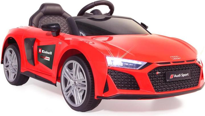 Jamara Ride-on Audi R8 Spyder 18V rood Einhell Power X-Change incl. Startset (18 V)