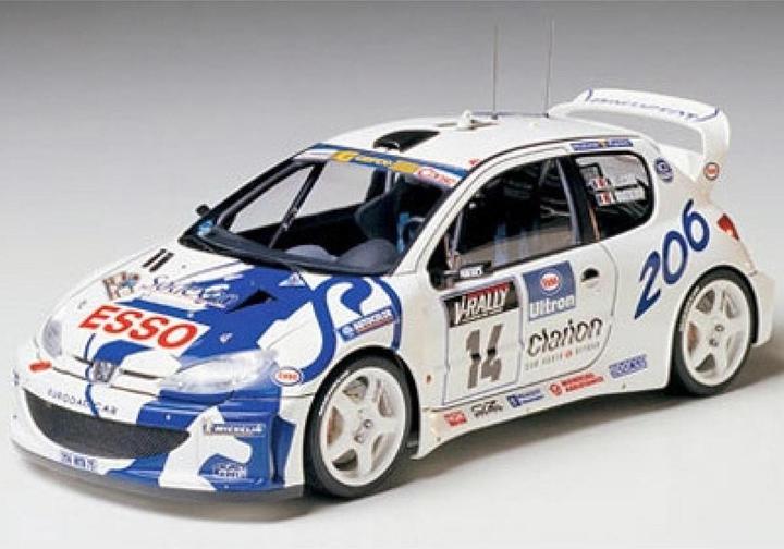 Tamiya 1:24 Peugeot 206 WRC
