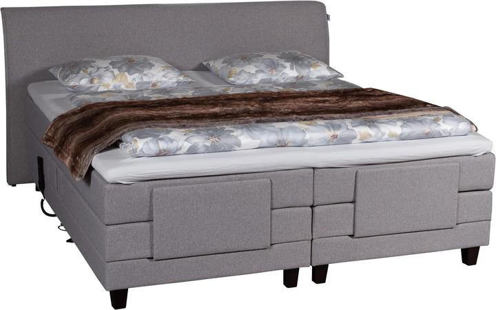 Produktbild Schubiger Boxspringbett Eneas Anthrazit (180 x 200 cm)