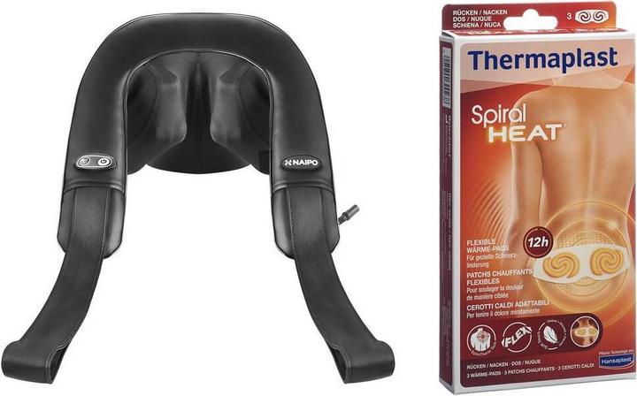 Image du produit Naipo Masseur shiatsu pour les épaules et patch thermique